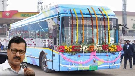 Electric bus in Delhi