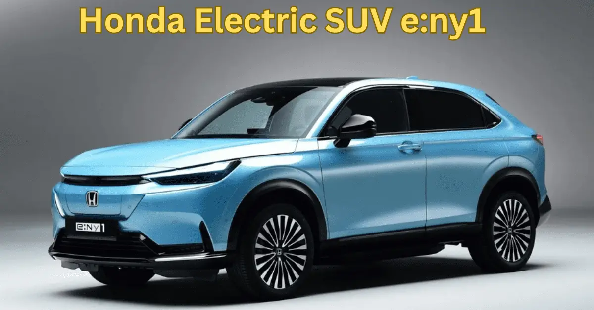 Read more about the article Honda e:ny1: होंडा की इलेक्ट्रिक कार से उठ गया पर्दा, टेस्ला और हुंडई की इलेक्ट्रिक गाड़ियों से होगा मुकाबला