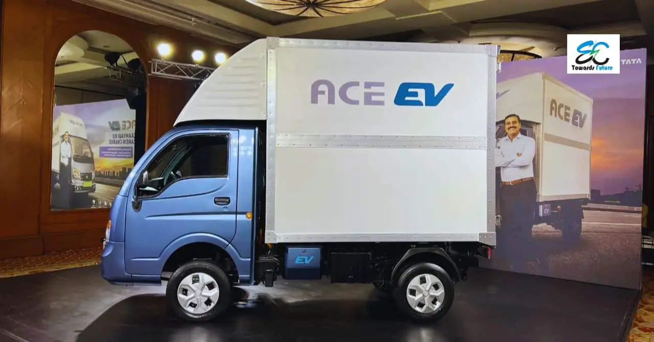 You are currently viewing Tata Ace EV 2023: टाटा का छोटा हाथी आया इलेक्ट्रिक अवतार में, जाने इसके बारे में सबकुछ